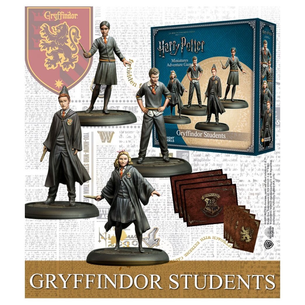 Harry Potter - Gryffindor Students - Miniatures Adventure Game