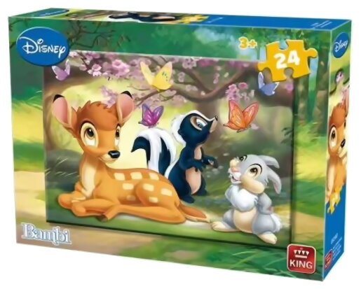 Puzzle - Bambi - 24 Pièces