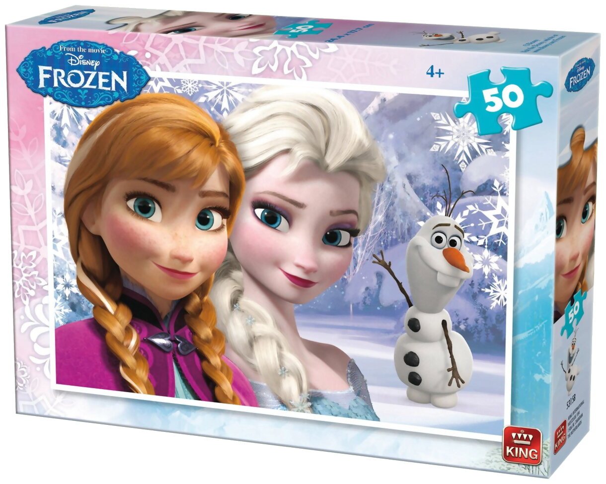 Puzzle - La reine des neiges - 50 Pièces