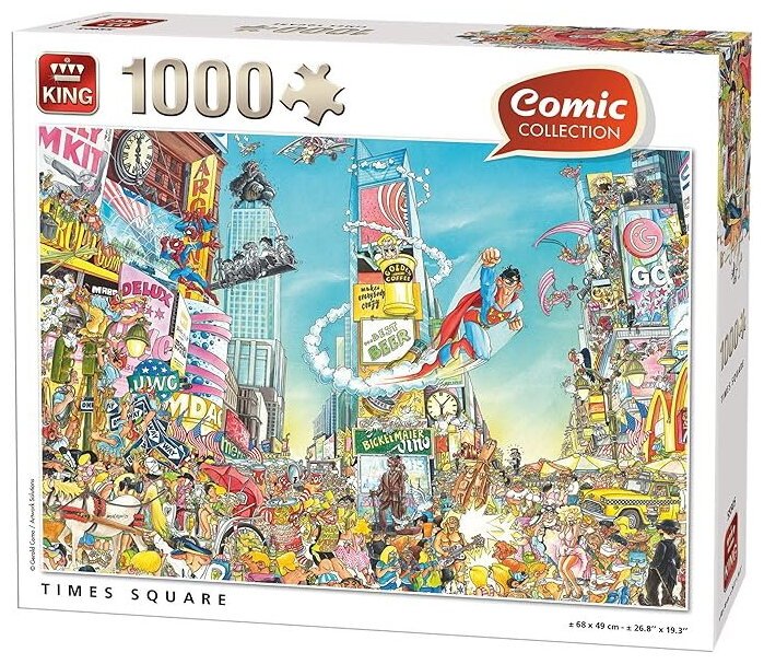 Puzzle - Comic Collection - Time Square - 1000 Pièces