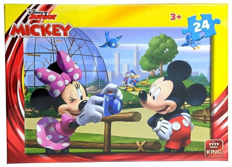 Puzzle Mickey Et Minnie - 24 Pièces — Édition 2018