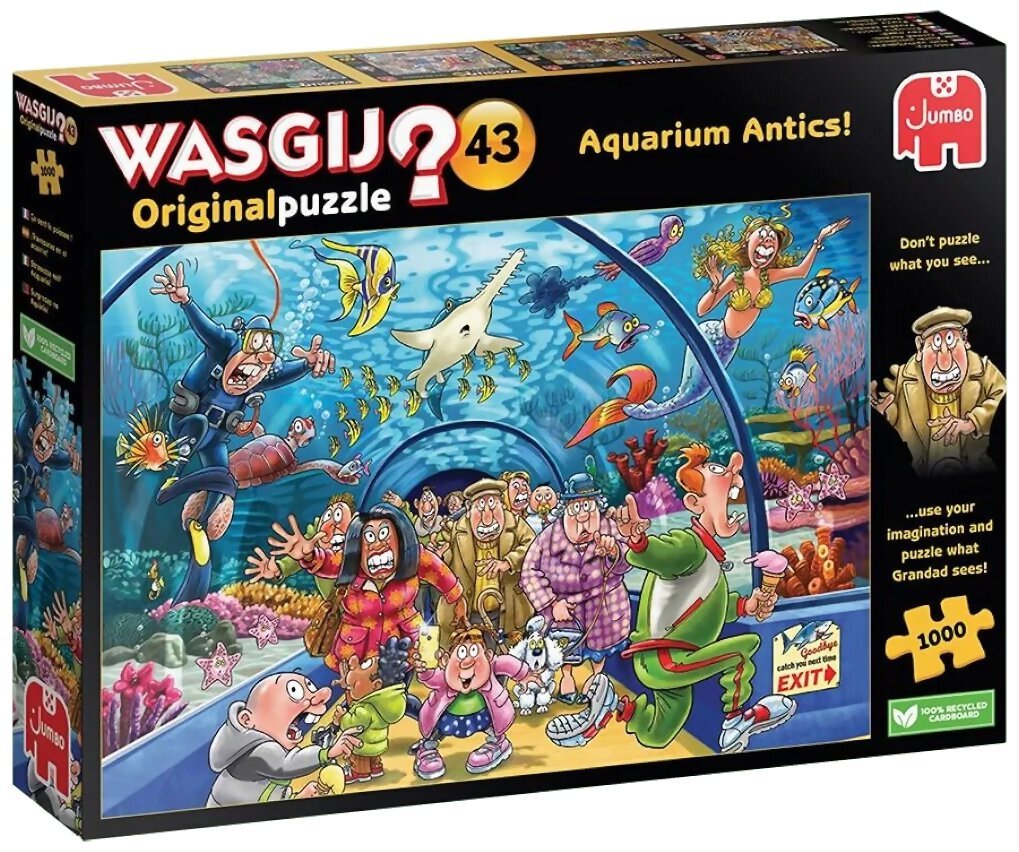 Wasgij? 43 - Aquarium Antics! - Original Puzzle