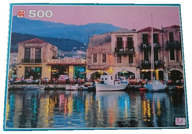 Puzzle - Port de Crète - 500 pièces