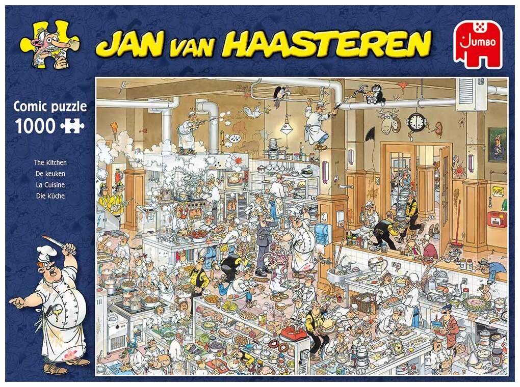 Puzzle - La cuisine - 1000 Pièces - Jan van Haasteren