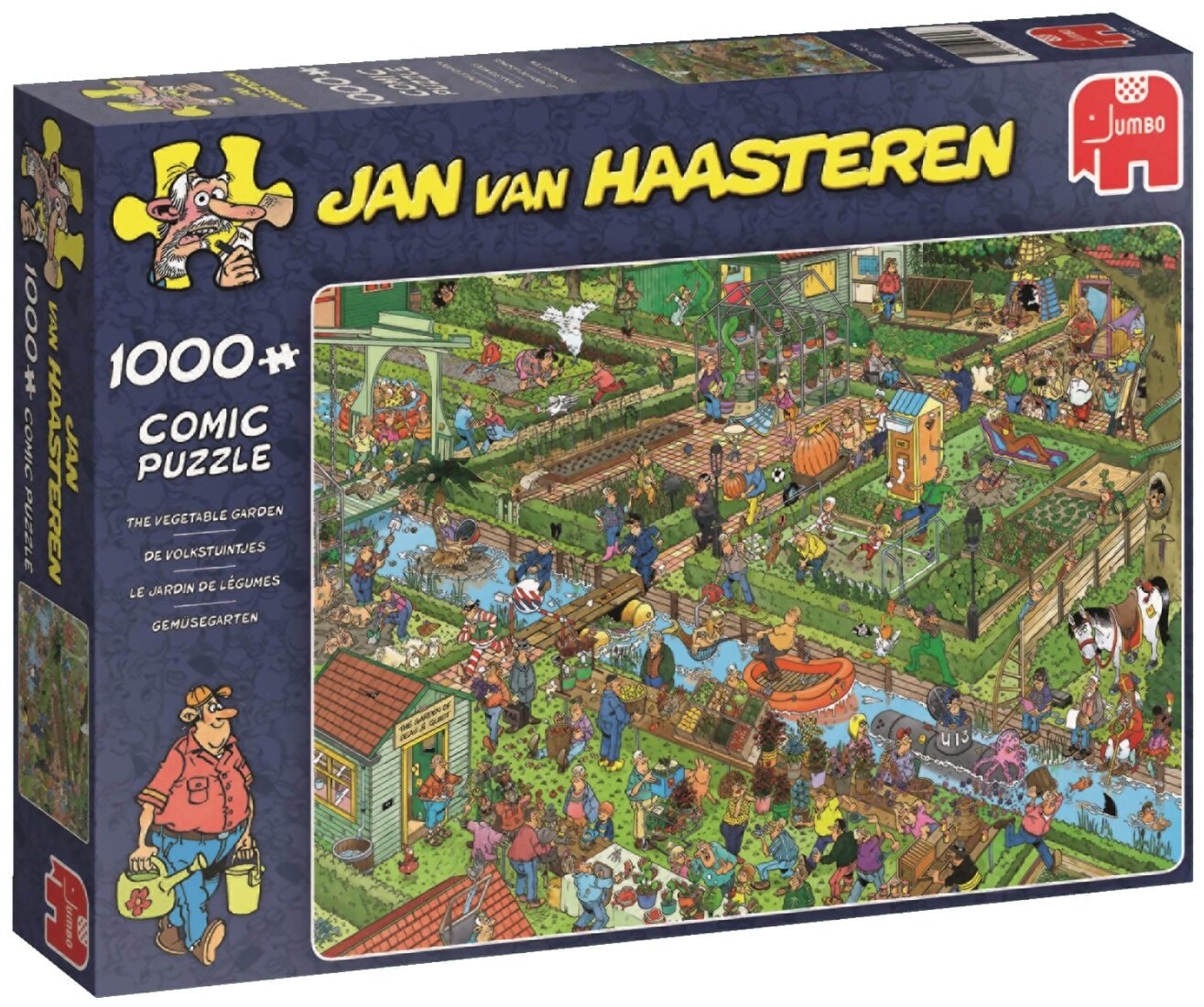 Puzzle - Le jardin de légumes - 1000 Pièces - Jan Van Haasteren