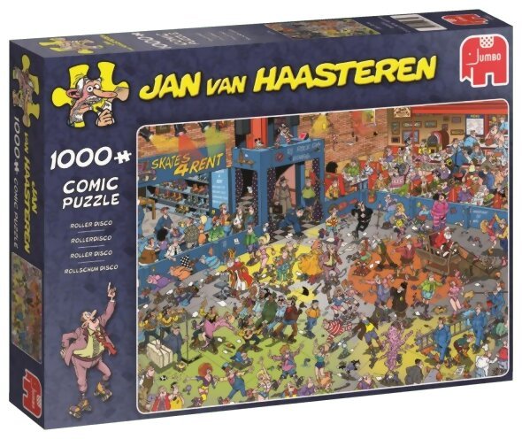 Puzzle - Roller Disco - 1000 pièces - Jan Van Haasteren