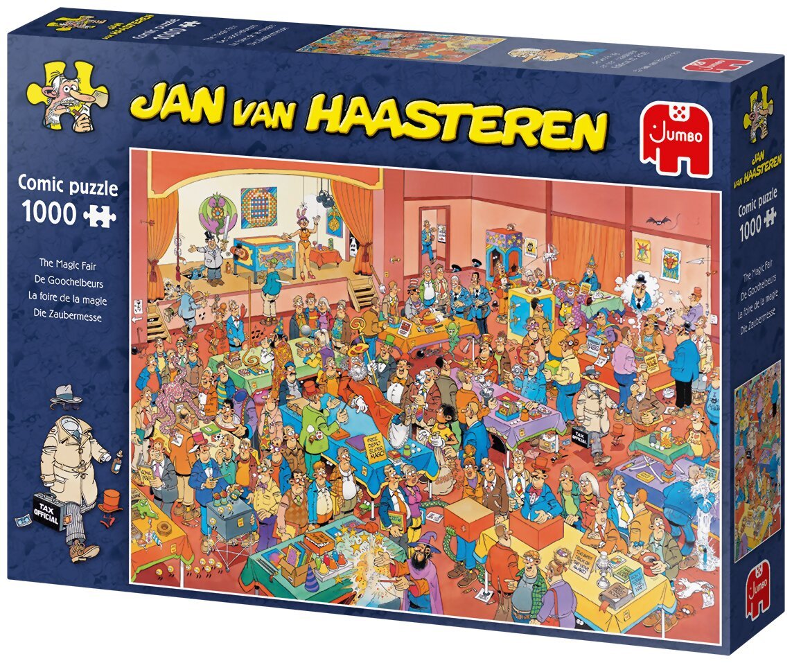 Puzzle - La foire de la magie - 1000 pièces - Jan Van Haasteren