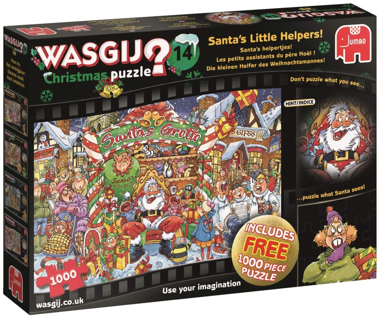 Wasgij? 14 - Les petits assistants du Père Noël ! - Christmas Puzzle