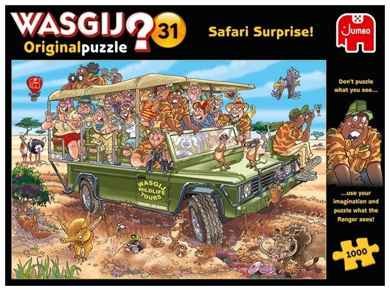 Wasgij? 31 - Safari Surprise! - Original Puzzle