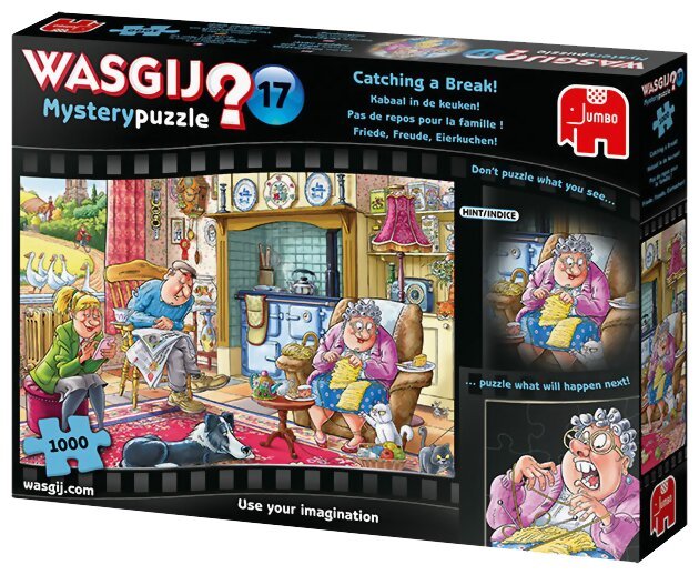 Wasgij? 17 - Pas de repos pour la famille ! - Mystery Puzzle