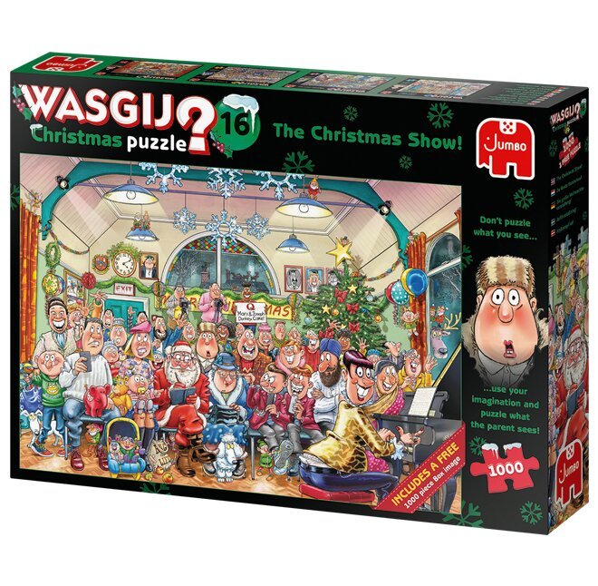 Wasgij? 16 - Le Spectacle de Noël! - Christmas Puzzle