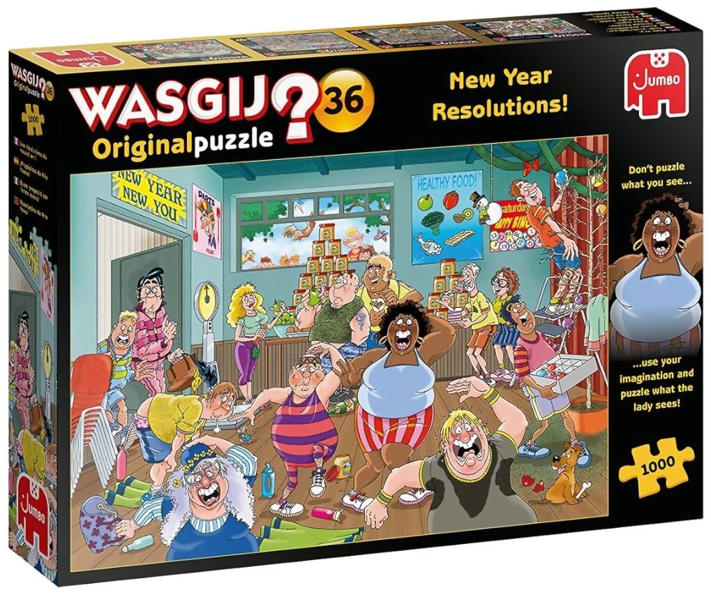 Wasgij? 36 - New Year Resolutions! - Original Puzzle