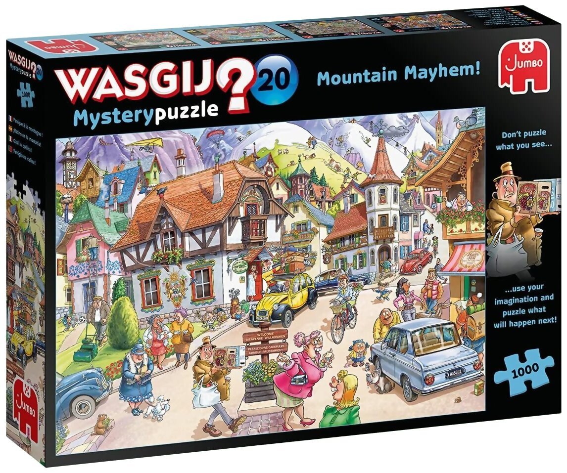 Wasgij? 20 - Mountain Mayem! - Mystery Puzzle - 1000 pièces