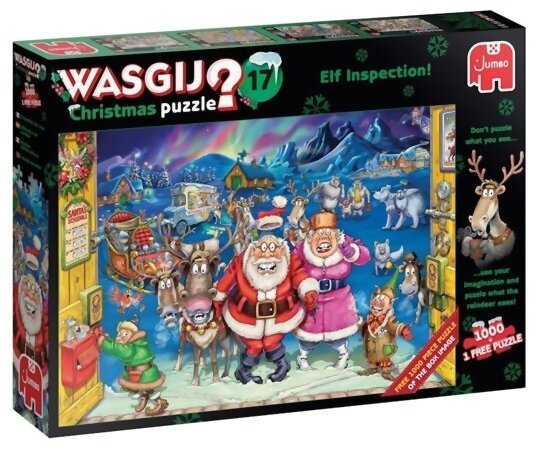 Wasgij? 17 - Elf Inspection ! - Christmas Puzzle