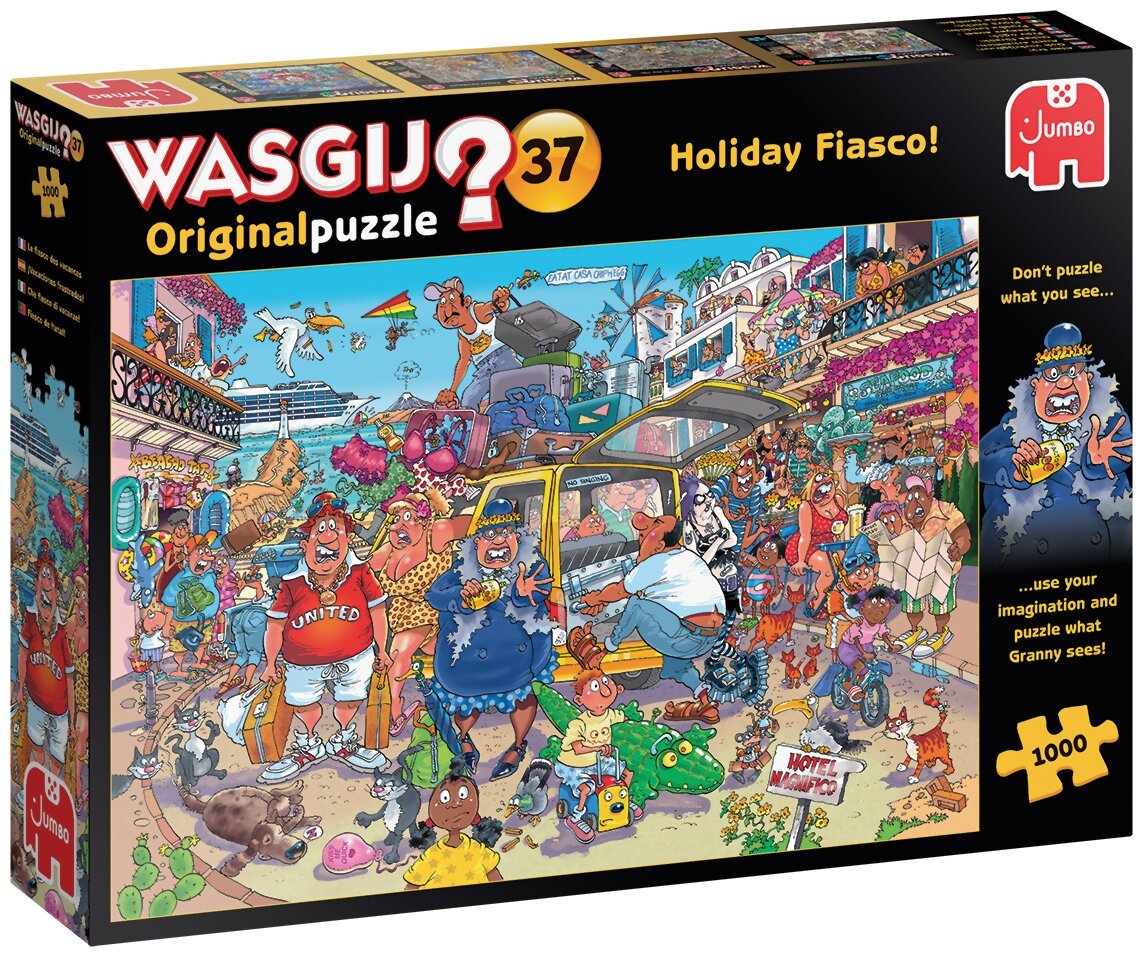 Wasgij? 37 - Holiday Fiasco! - Original Puzzle