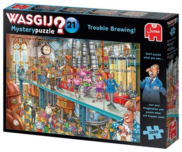 Wasgij? 21 - Trouble Brewing! - Mystery Puzzle