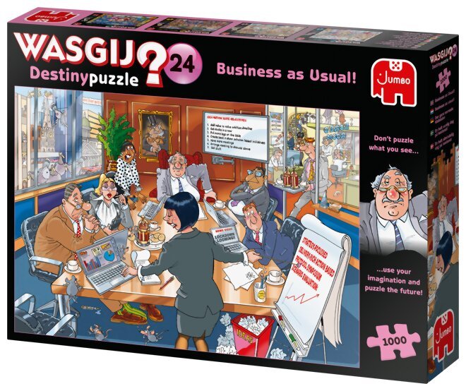 Wasgij? 24 - Business As Usual! - Destiny Puzzle
