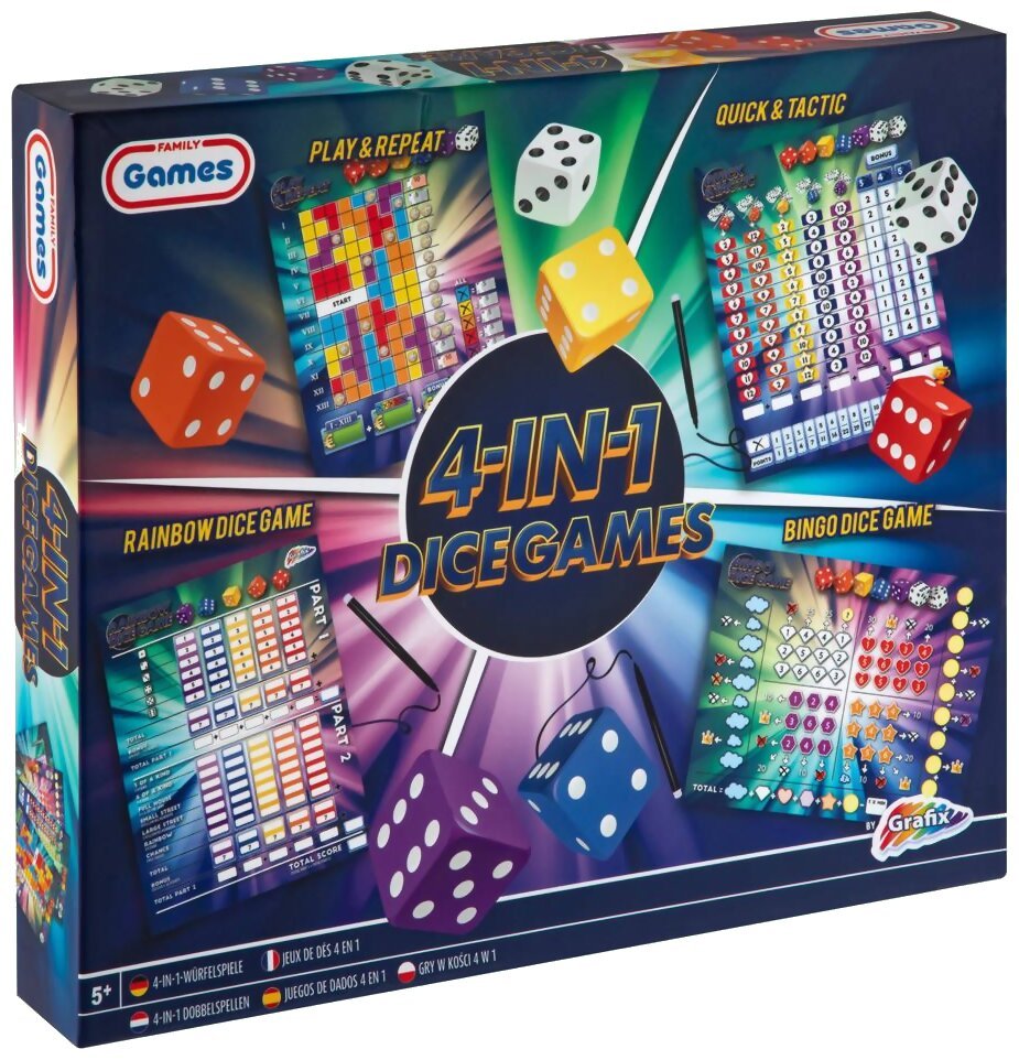 4-in-1 Dice Games
