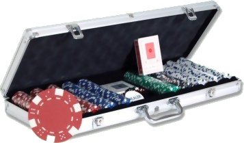 Mallette de poker 500 jetons Dice