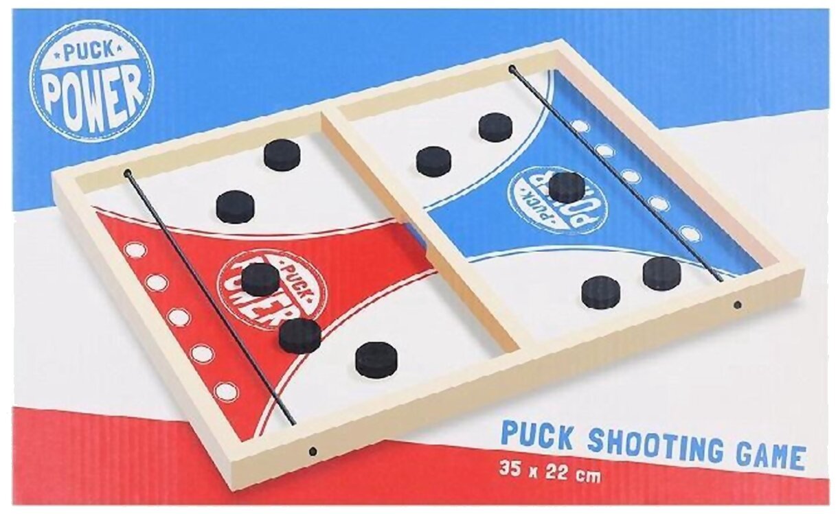Puck shooting game