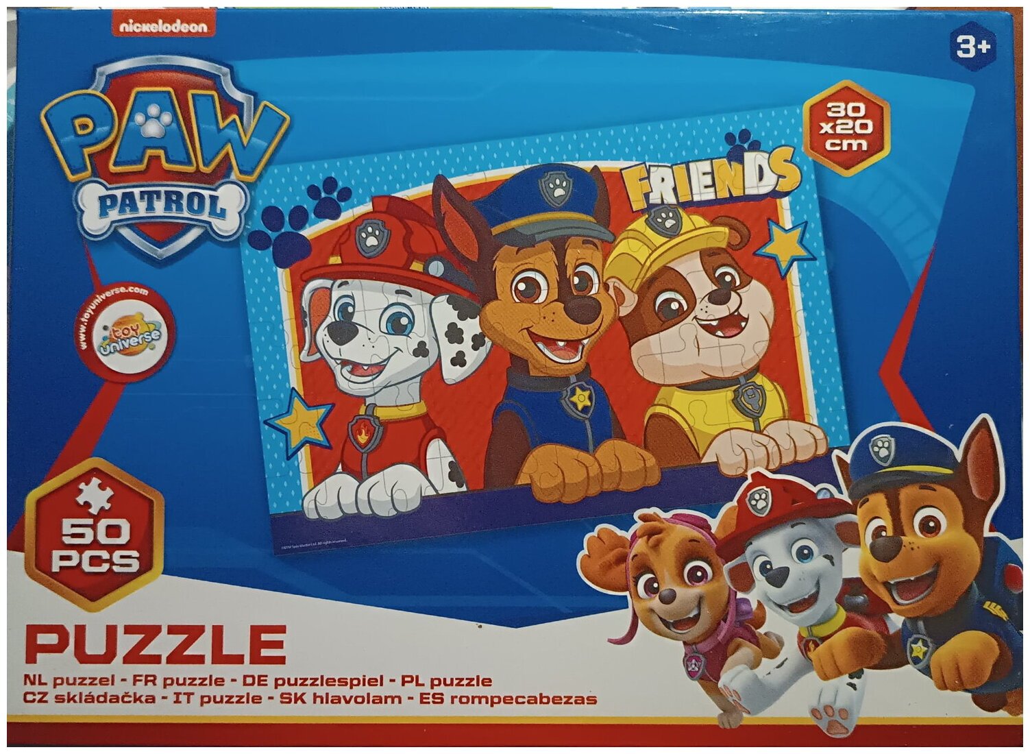 Puzzle Pat Patrouille - 50 Pièces