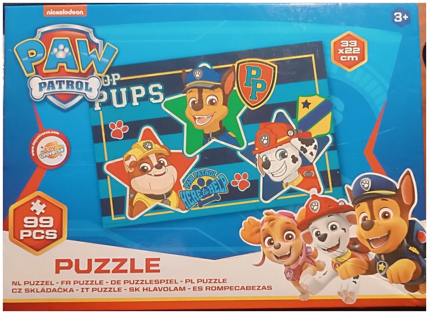 Puzzle Pat Patrouille - 99 Pièces