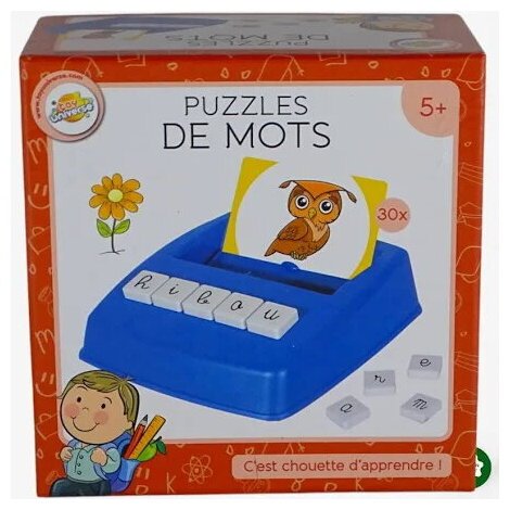 Puzzle De Mots - C'est chouette d'apprendre