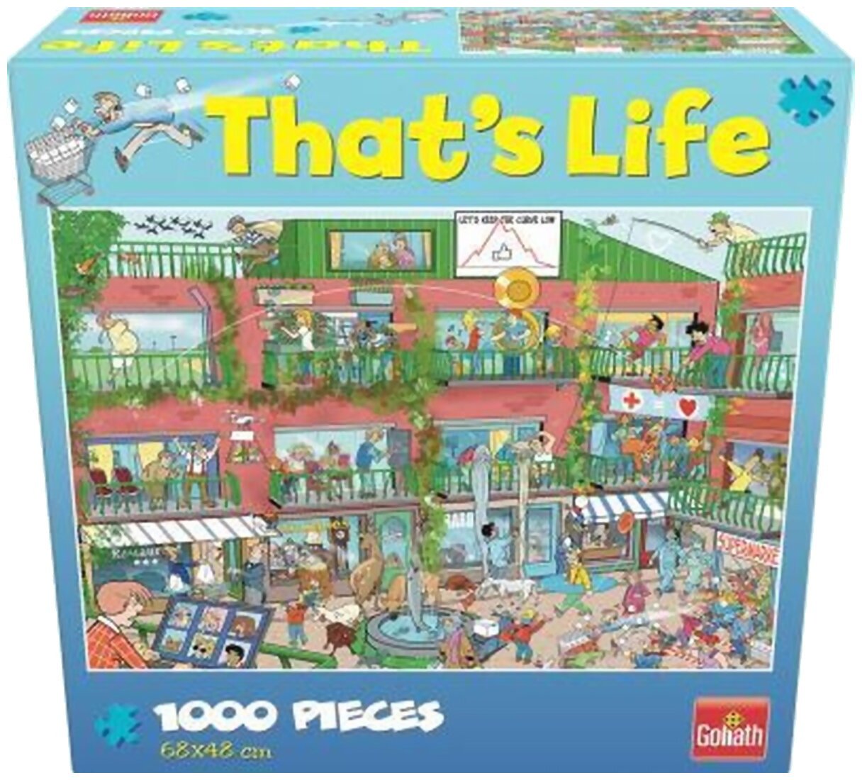 Puzzle - That's Life Stay Safe - 1000 Pièces