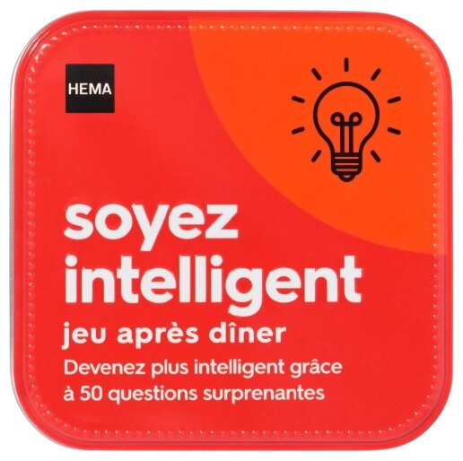 Soyez Intelligent - Jeu Après Dîner