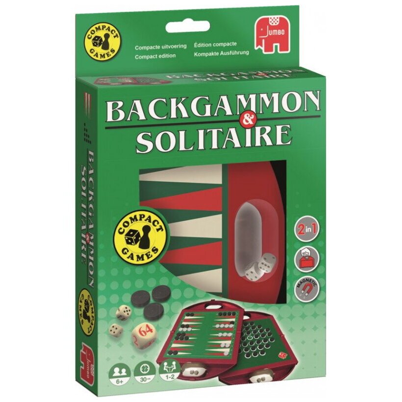 Backgammon & Solitaire De Voyage
