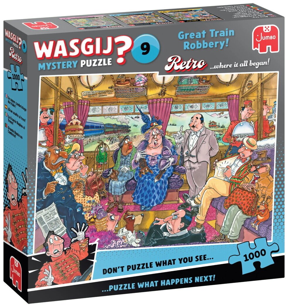 Wasgij? 9 - Great Train Robbery - Mystery Puzzle