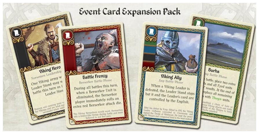878 Vikings - Event Card - Invasions Of England
