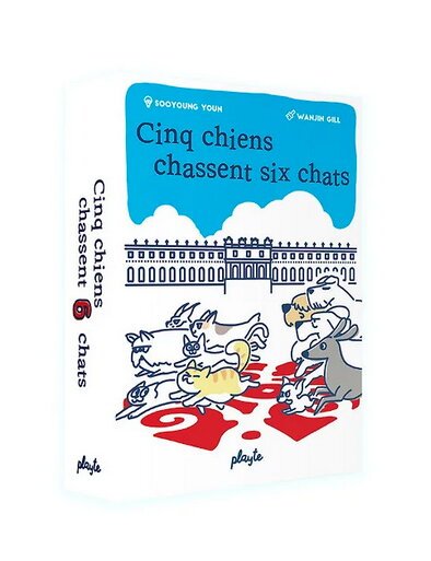Cinq Chiens Chassent Six Chats