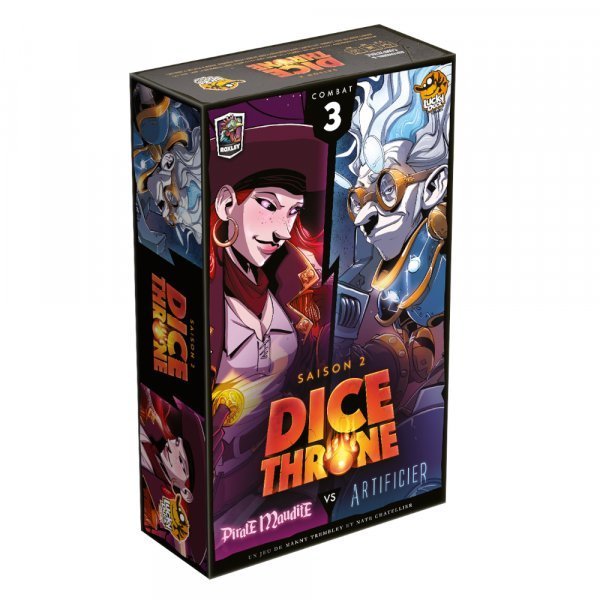 Dice Throne : S2 - Artificier vs Pirate Maudite