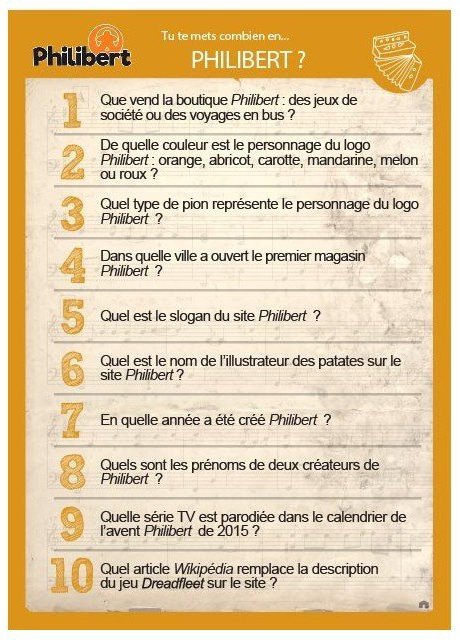 TTMC - Tu Te Mets Combien ? - Goodie "Philibert"