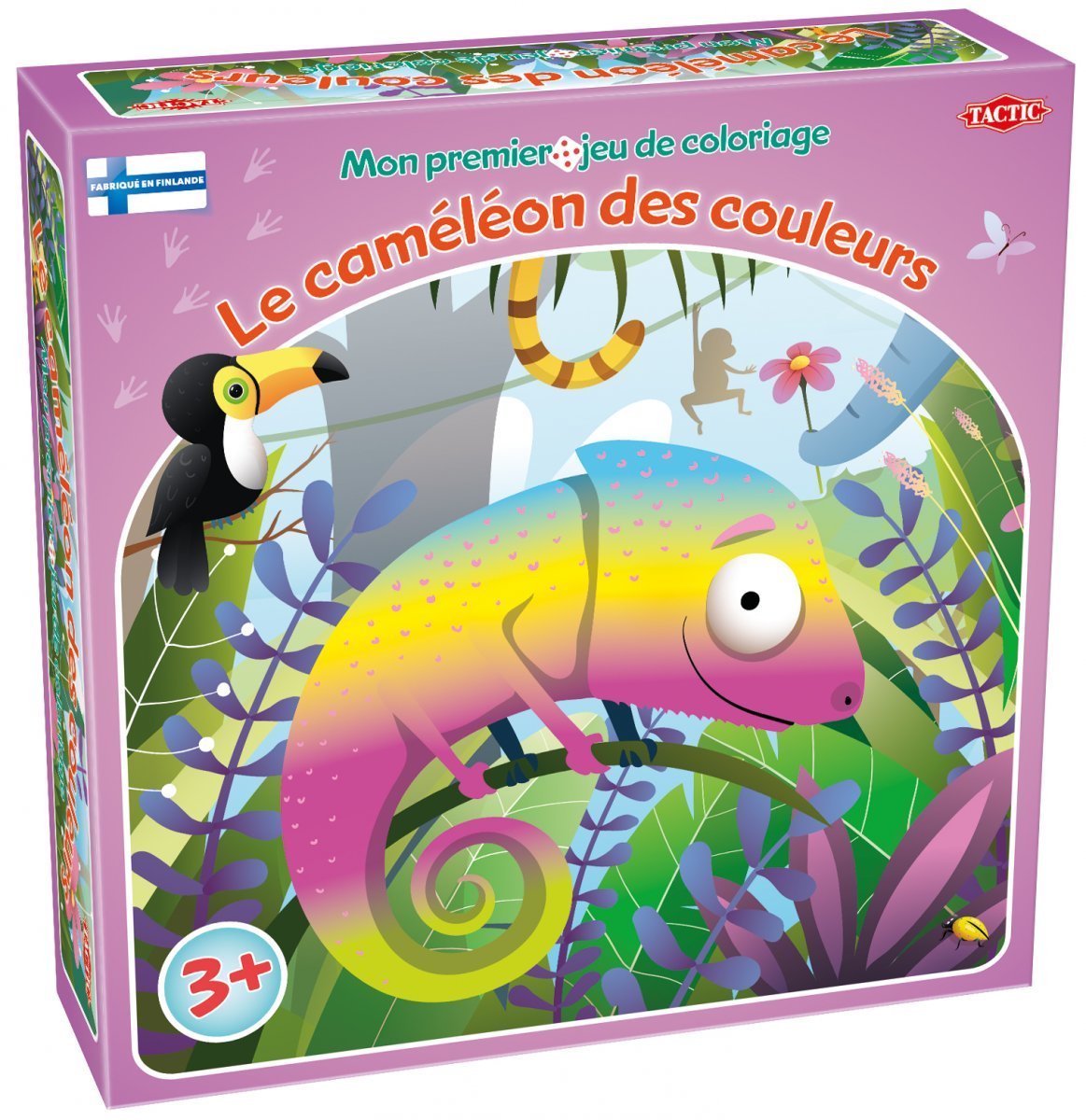 Le caméléon des couleurs
