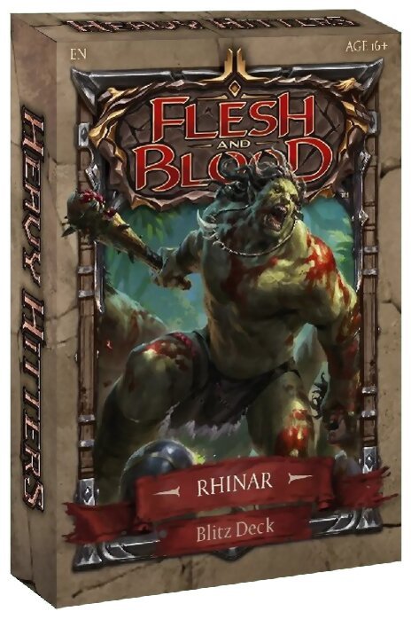 Flesh and Blood TCG - Blitz Deck - Rhinar - Heavy Hitters