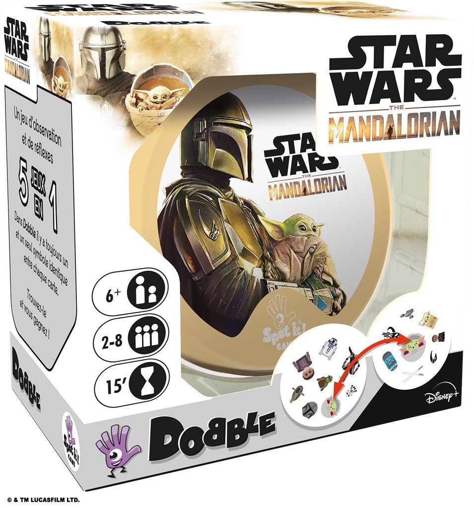 Photo: Dobble Star Wars Mandalorian