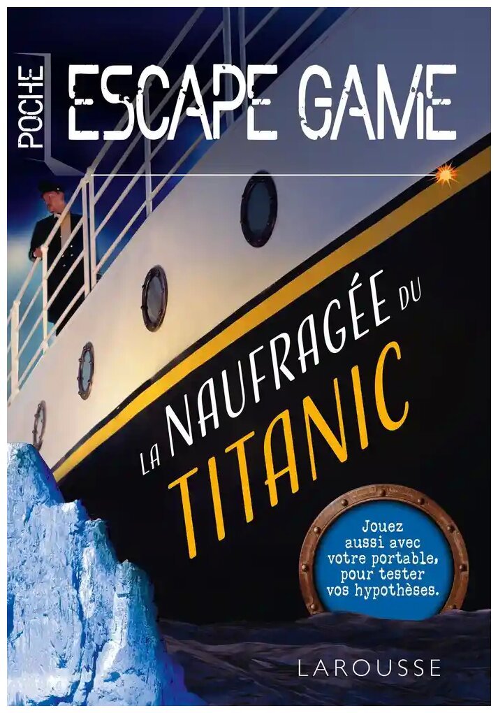 La naufragée du Titanic - Escape game de poche