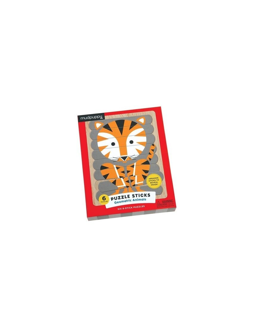 Puzzle Sticks - Geometric Animals