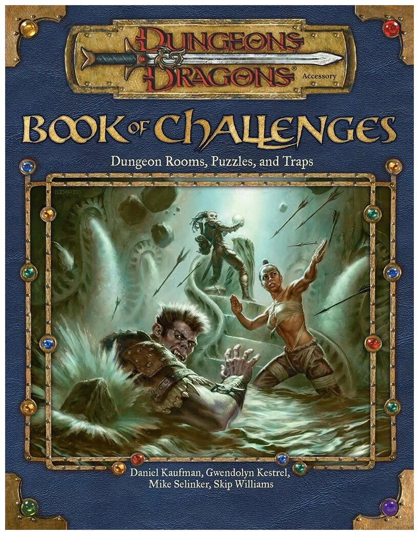 D&D3 - Book Of Challenges - Dungeon Rooms, Puzzles And Traps