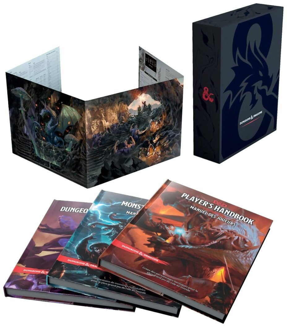 D&D5 - Coffret livres de base + écran