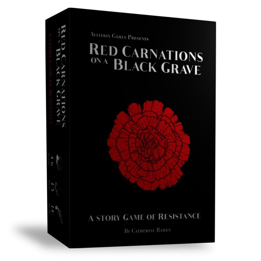 Red Carnations on a Black Grave