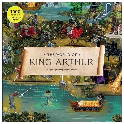 Jigsaw Puzzle - The World Of King Arthur - 1000 Pièces