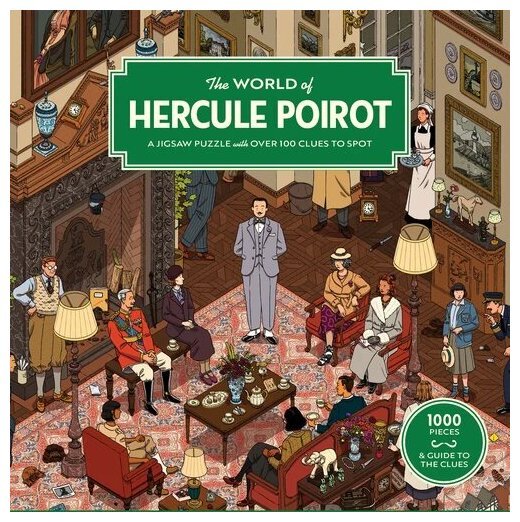 Jigsaw Puzzle - The World Of Hercule Poirot - 1000 Pièces