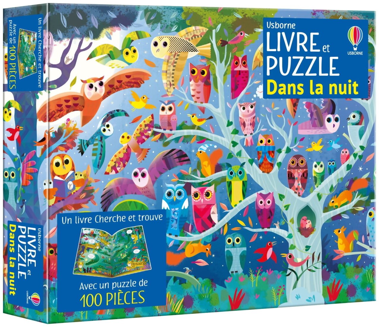 Livre Et Puzzle - Dans La Nuit