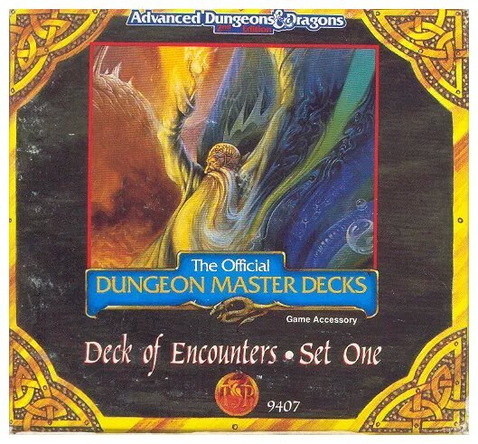 AD&D2 - Deck of Encounters - Set One