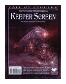 Call of Cthulhu 7th Edition - Horror on the Orient Express Keeper Screen