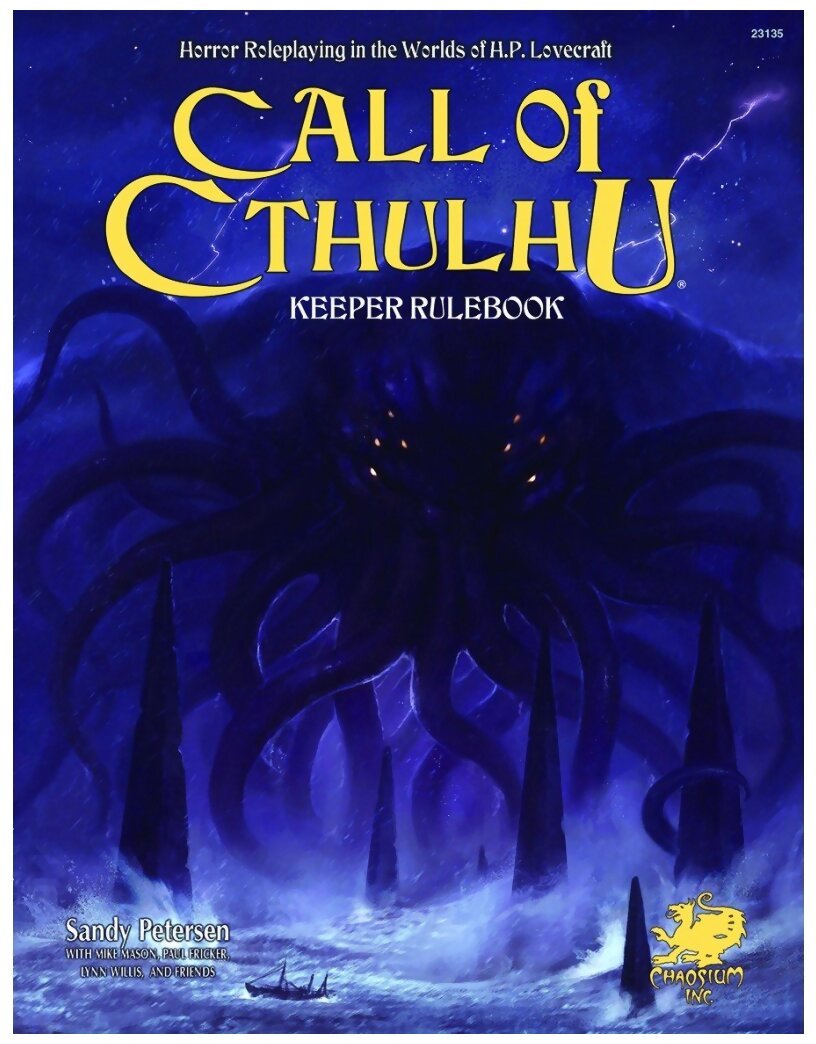 Call of Cthulhu 7th Ed - Keeper Rulebook