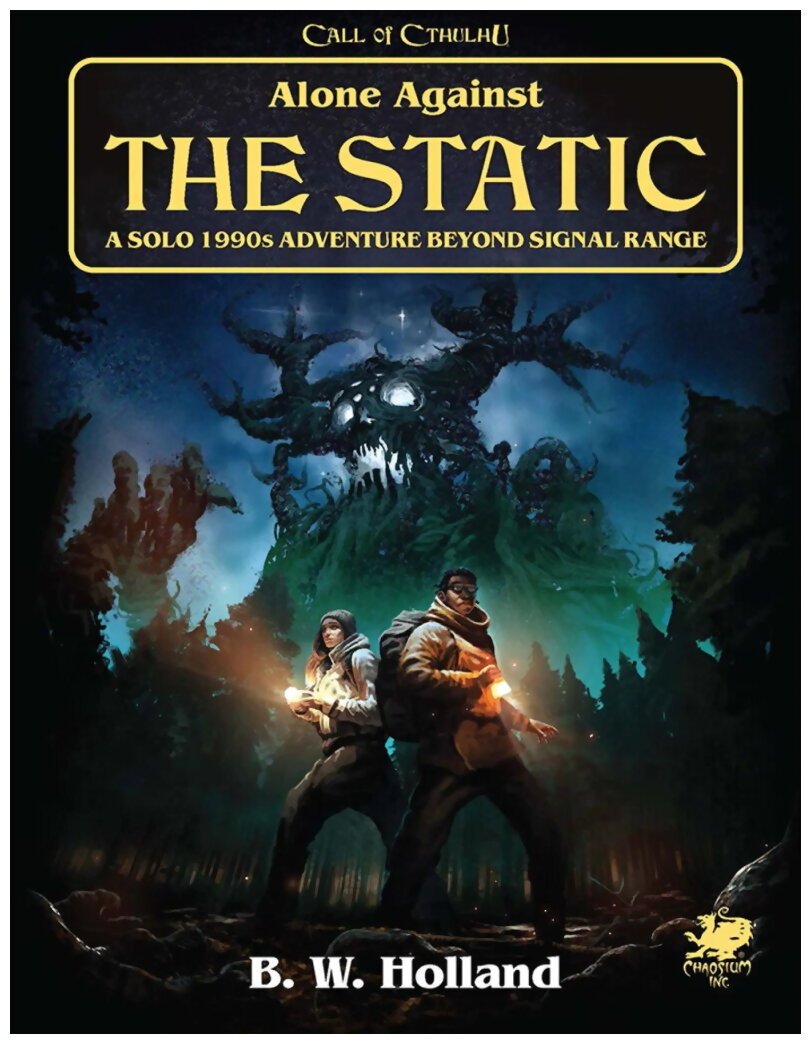 Call Of Cthulhu - Alone Against The Static - A solo 1990s Adventure beyond signal range